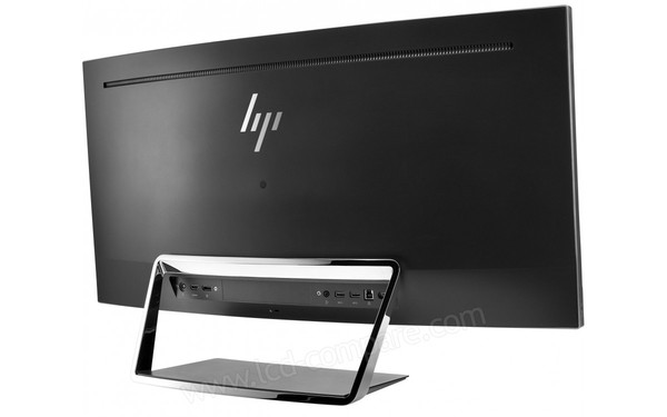 HEWLETT PACKARD HP EliteDisplay S340c - Vue 3/4 arri&egrave;re