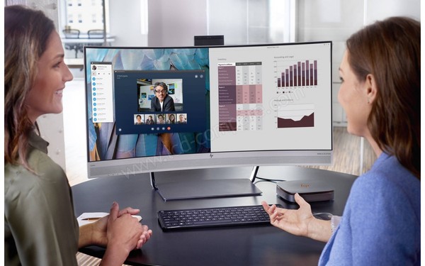 HEWLETT PACKARD HP EliteDisplay S340c - Mise en situation 2