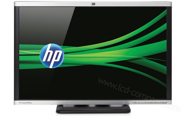 HEWLETT PACKARD HP LA2405x - Vue de face pied bas