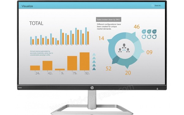 HEWLETT PACKARD HP N240 - Vue de face