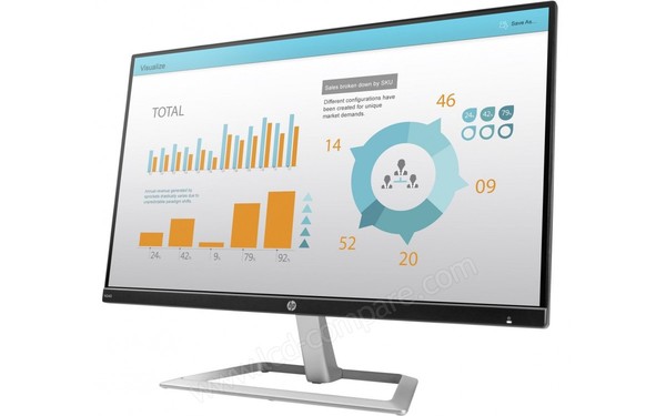 HEWLETT PACKARD HP N240 - Vue 3/4 droite