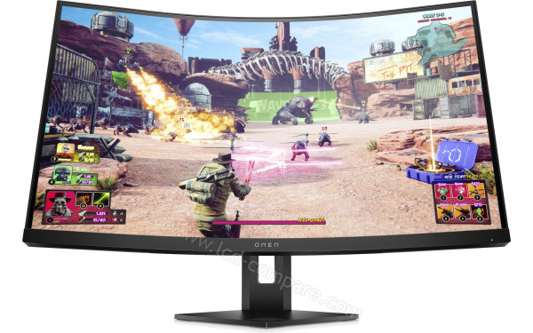 HEWLETT PACKARD HP Omen 27c - Vue de face