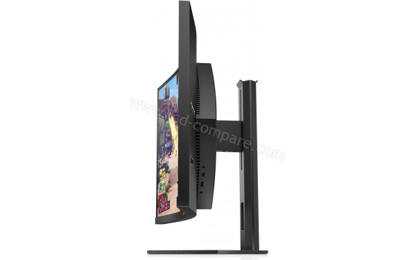 HEWLETT PACKARD HP Omen 27c - Vue de profil