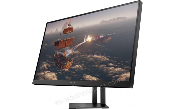 HEWLETT PACKARD HP Omen 27i - Vue 3/4 droite