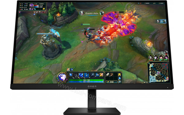 HEWLETT PACKARD HP Omen 27q G2 - Vue de face