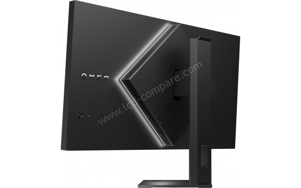 HEWLETT PACKARD HP Omen 27u - Vue 3/4 arri&egrave;re