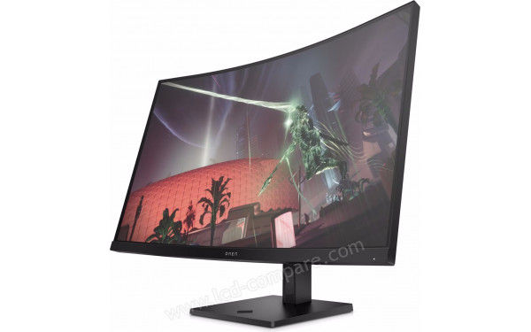 HEWLETT PACKARD HP Omen 32c - Vue 3/4 droite