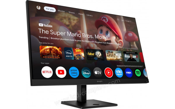 HEWLETT PACKARD HP Omen 32x - Vue 3/4 gauche