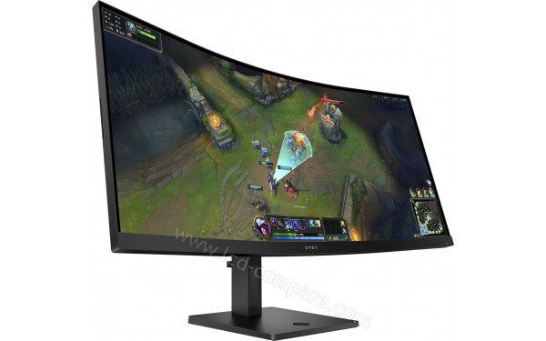 HEWLETT PACKARD HP Omen 34c G2 - Vue 3/4 gauche