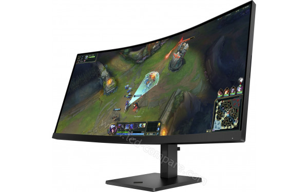 HEWLETT PACKARD HP Omen 34c G2 - Vue 3/4 droite