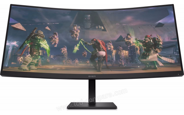 HEWLETT PACKARD HP Omen 34c - Vue de face