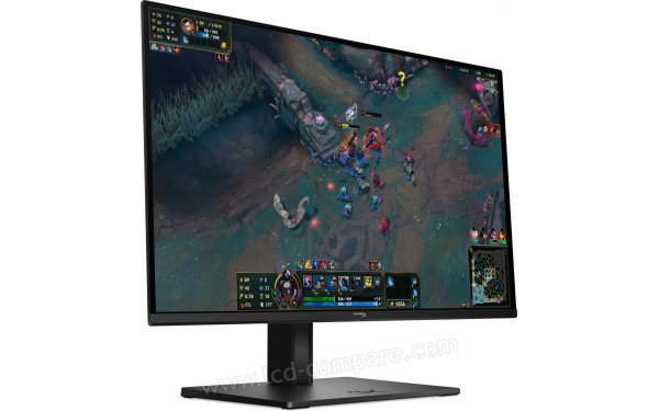 HEWLETT PACKARD HP HyperX OMEN OLED 27q - Vue 3/4 gauche