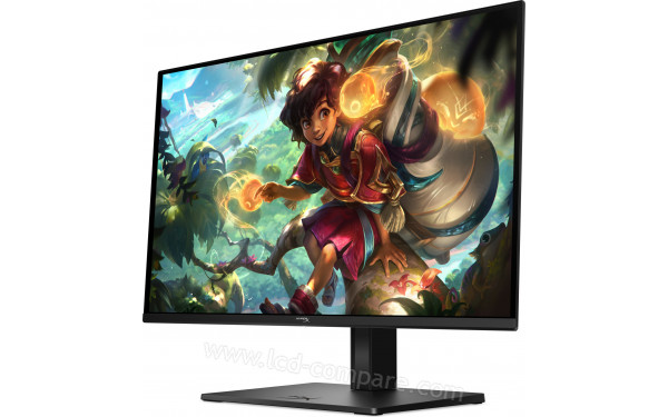 HEWLETT PACKARD HP HyperX OMEN OLED 27q - Vue 3/4 droite