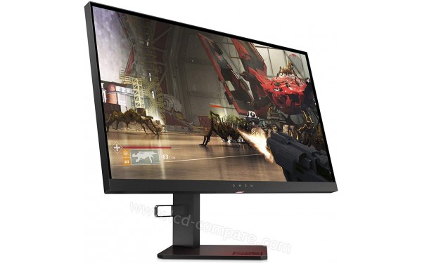 HEWLETT PACKARD HP Omen X 25f - Vue 3/4 gauche