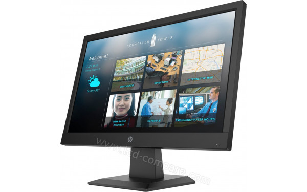 HEWLETT PACKARD HP P19b G4 - Vue 3/4 droite