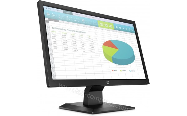 HEWLETT PACKARD HP P204 - Vue 3/4 gauche