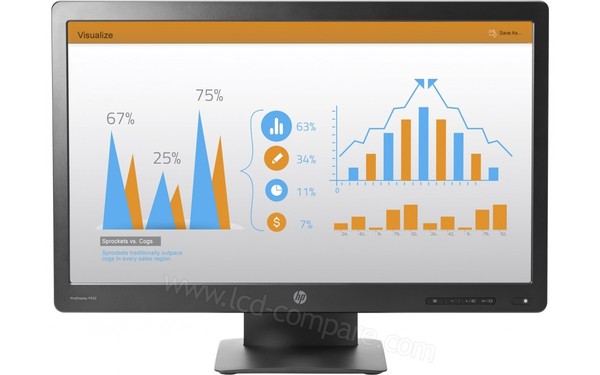 HEWLETT PACKARD HP ProDisplay P232 - Vue de face