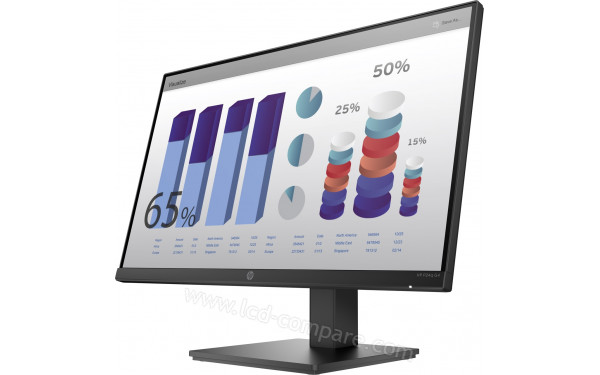 HEWLETT PACKARD HP P24q G4 - Vue 3/4 droite