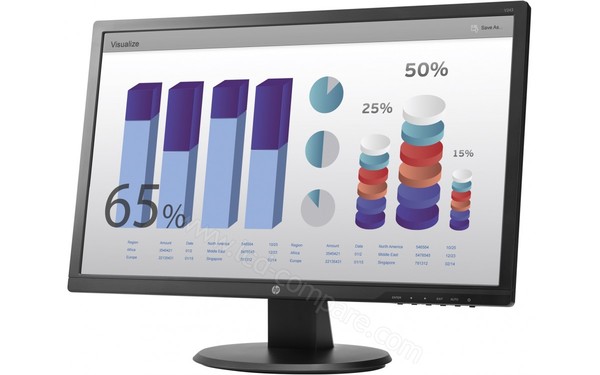 HEWLETT PACKARD HP V243 - Vue 3/4 droite