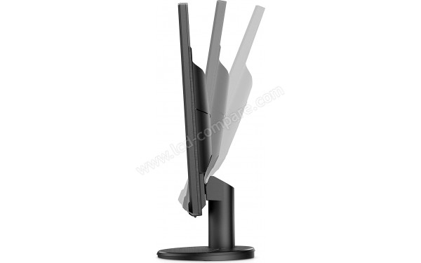 HEWLETT PACKARD HP V24i - Vue de profil avec ajustement de l'inclinaison