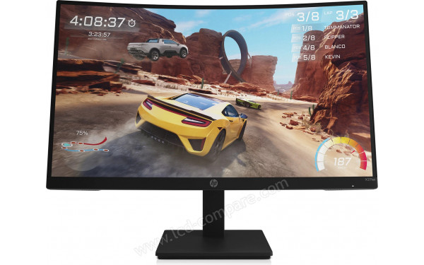 HEWLETT PACKARD HP X27qc - Vue de face