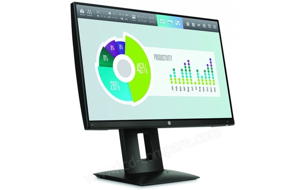 HEWLETT PACKARD HP Z22n - Vue 3/4 gauche