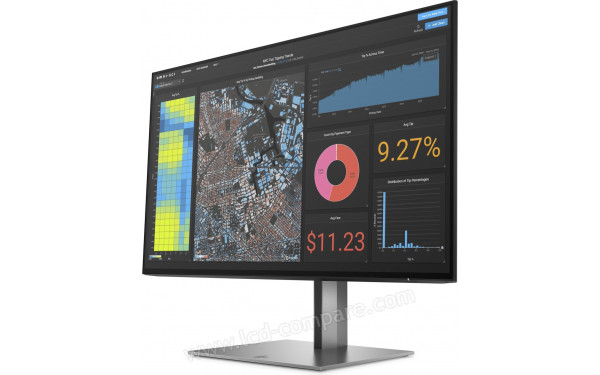 HEWLETT PACKARD HP Z24f G3 - Vue 3/4 droite