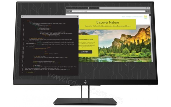 HEWLETT PACKARD HP Z24nf G2 - Vue de face