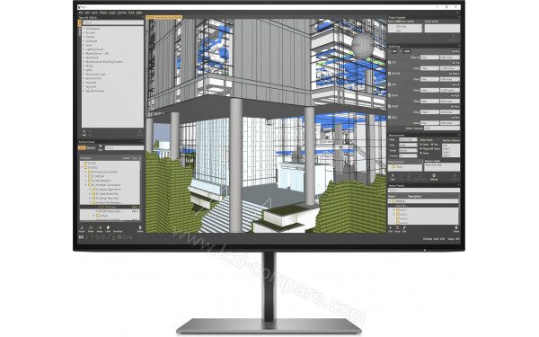 HEWLETT PACKARD HP Z24n G3 - Vue de face