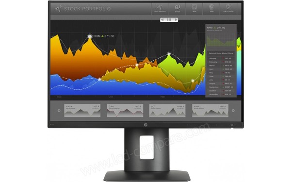 HEWLETT PACKARD HP Z24nq - Vue de face