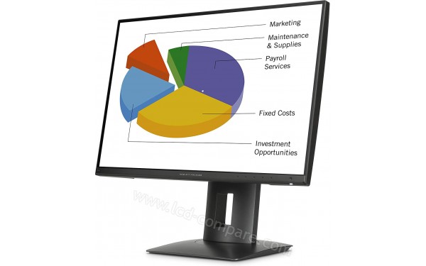 HEWLETT PACKARD HP Z24n - Vue 3/4 droite