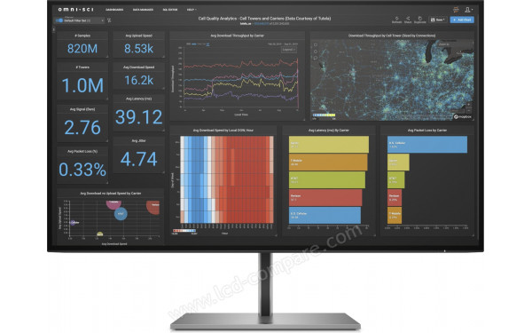 HEWLETT PACKARD HP Z27q G3 - Vue de face