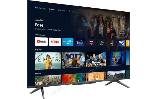 IFFALCON iFF43Q71 - Vue 3/4 gauche