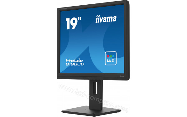 IIYAMA ProLite B1980D-B5 - Vue 3/4 droite