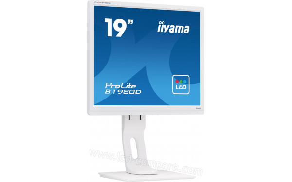 IIYAMA ProLite B1980D-W1 - Vue 3/4 gauche