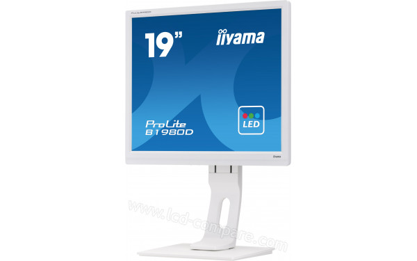 IIYAMA ProLite B1980D-W1 - Vue 3/4 droite