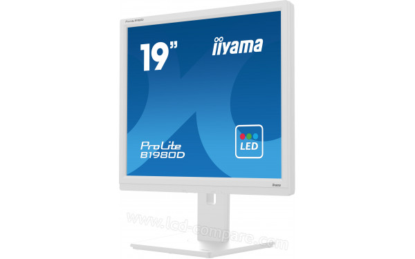 IIYAMA ProLite B1980D-W5 - Vue 3/4 droite