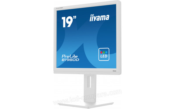 IIYAMA ProLite B1980D-W5 - Vue 3/4 droite