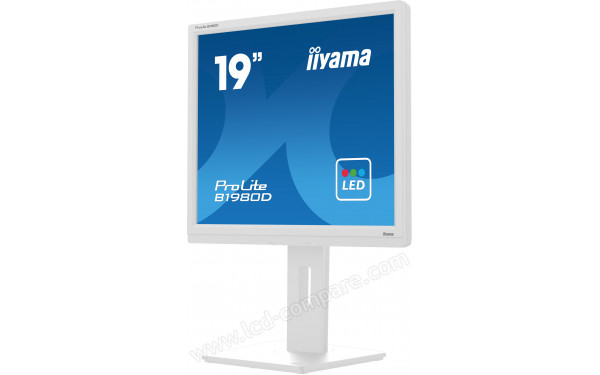 IIYAMA ProLite B1980D-W5 - Vue 3/4 droite