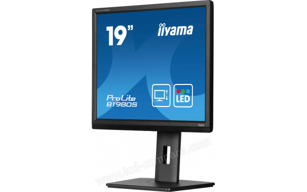 IIYAMA ProLite B1980S-B1 - Vue 3/4 droite