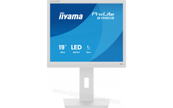 IIYAMA ProLite B1980S-W1 - Vue de face