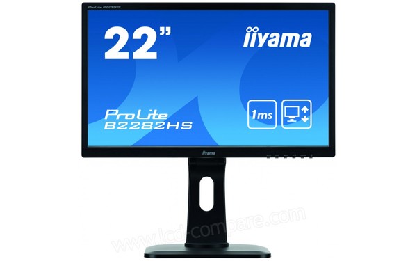 IIYAMA ProLite B2282HS-B1 - Vue de face
