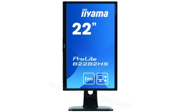 IIYAMA ProLite B2282HS-B1 - Mode portrait