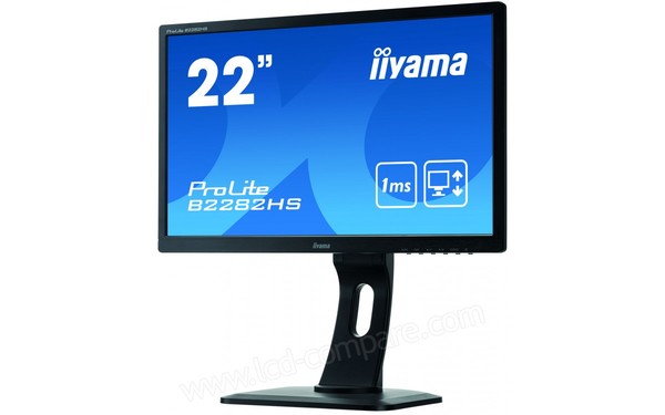 IIYAMA ProLite B2282HS-B1 - Vue 3/4 droite
