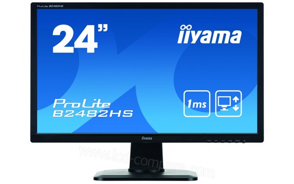 IIYAMA ProLite B2482HS-B1 - Vue de face