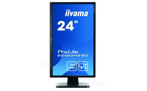 IIYAMA ProLite B2483HS-B3 - Mode portrait