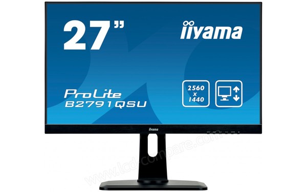 IIYAMA ProLite B2791QSU-B1 - Vue de face