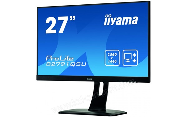 IIYAMA ProLite B2791QSU-B1 - Vue 3/4 droite