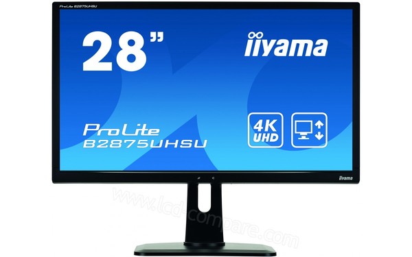 IIYAMA ProLite B2875UHSU-B1 - Vue de face