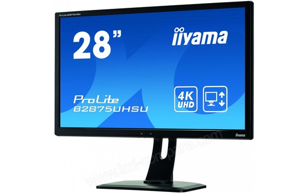 IIYAMA ProLite B2875UHSU-B1 - Vue 3/4 droite